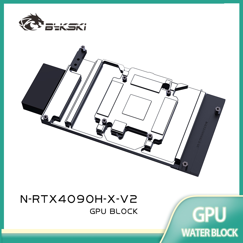 Rtx 4090 Water Block Full Cover - Bykski GPU Block for NVIDIA RTX