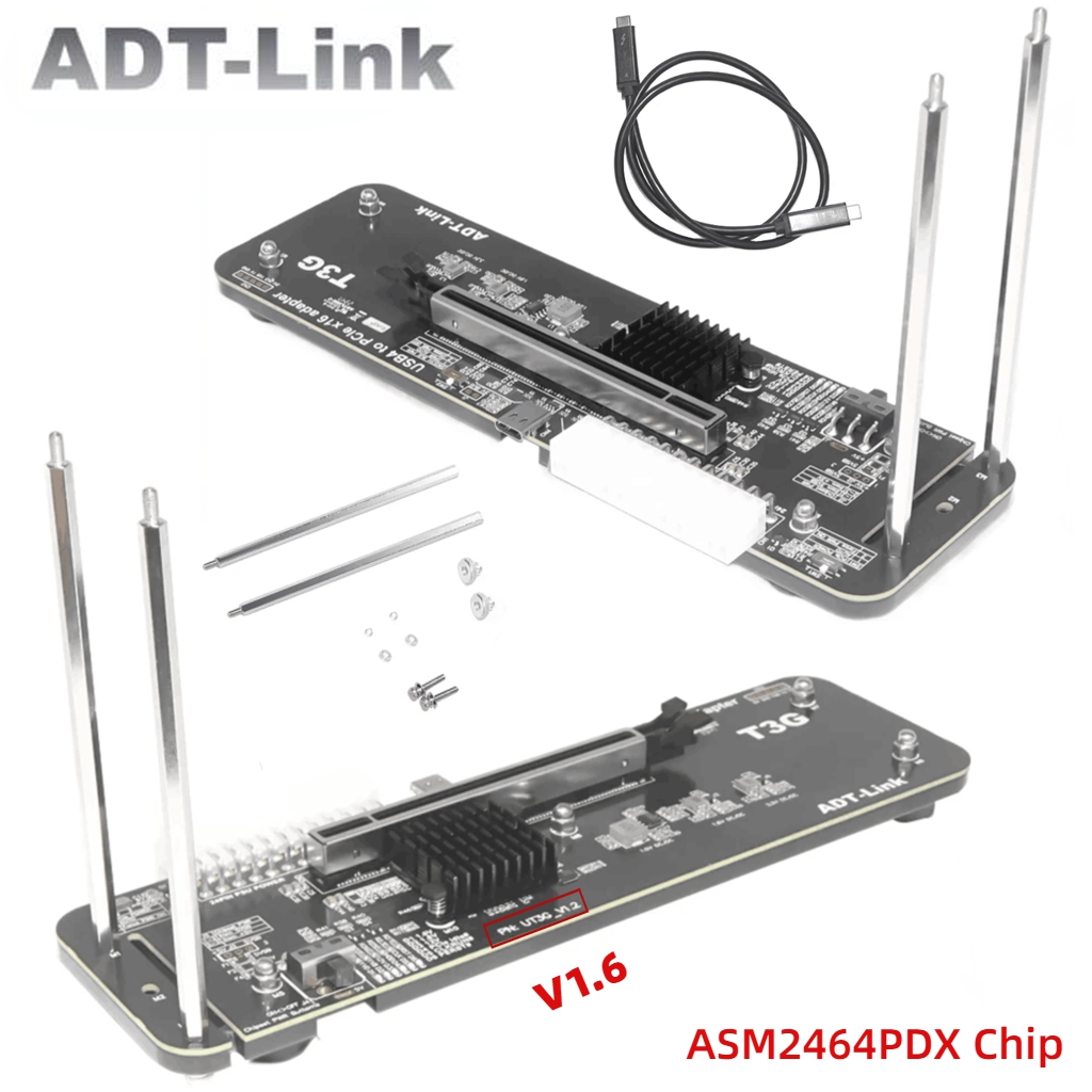 Gpu External Dock Egpu Thunderbolt 4 - ADT UT3G For NUC ITX STX