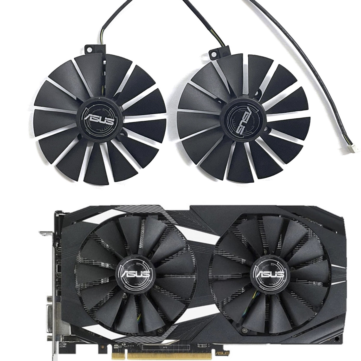 Rtx 3090 24Gb Gddr6X - T129215SM 95mm Cooler Fan For ASUS
