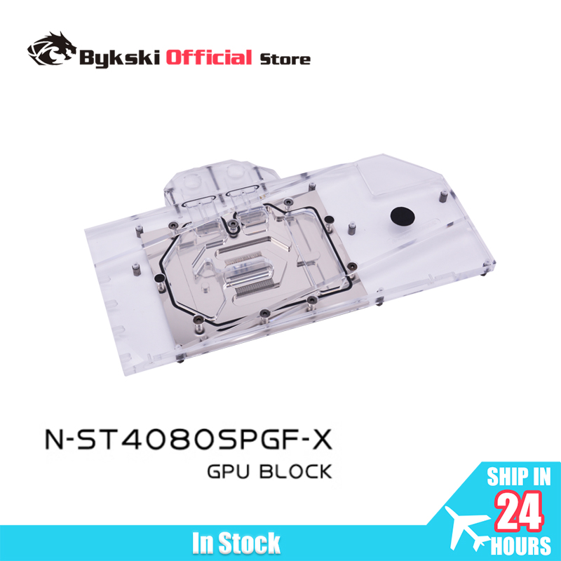 Rtx 4080 Water Cooling Block - Bykski N-ST4080SPGF-X GPU Block for Zotac