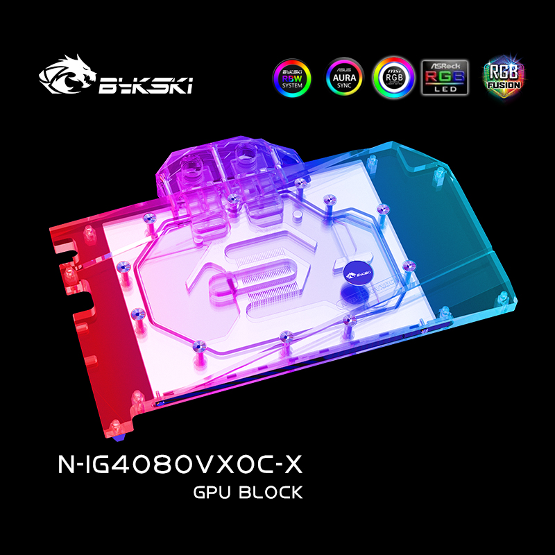 Rtx 4080 Water Cooling Block - Bykski Water Block for Colorful GeForce