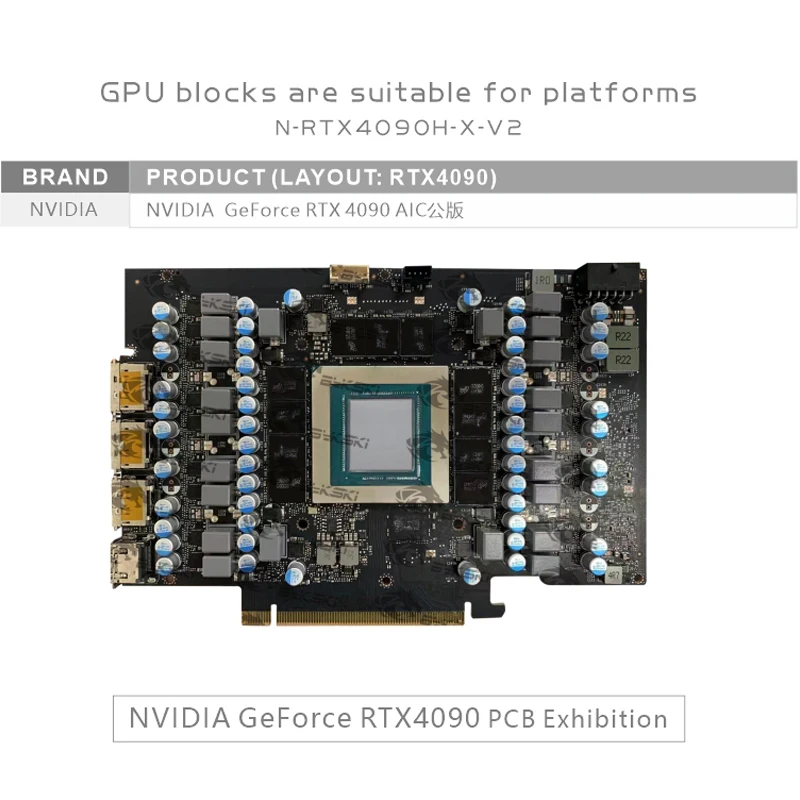 Bykski GPU Block for NVIDIA RT - Rtx 4090 Water Block Full Cover review and price