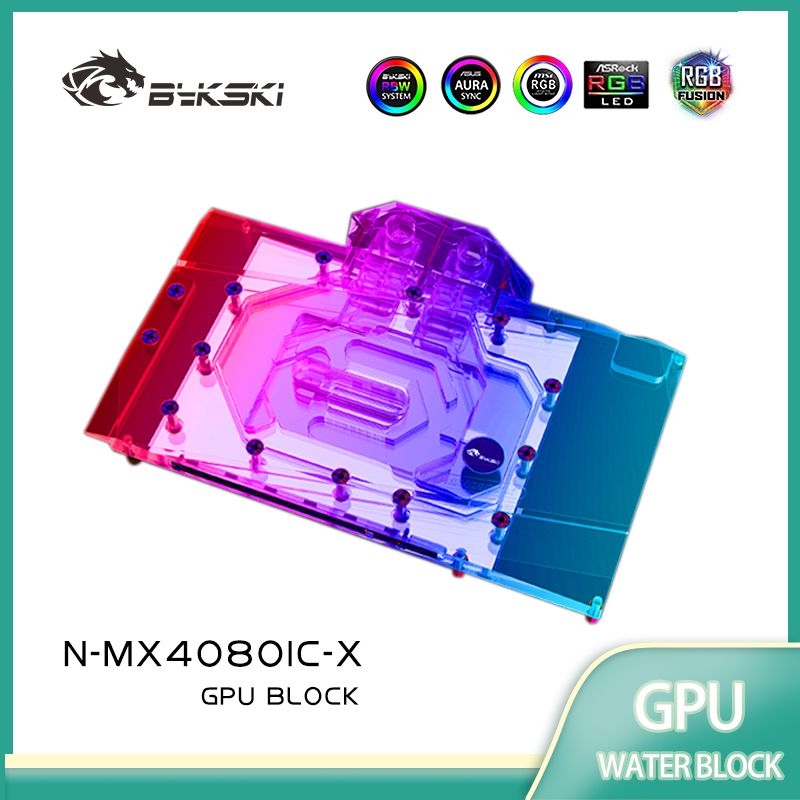 Bykski GPU Block for MAXSUN RT - Rtx 4080 Water Cooling Block review and price