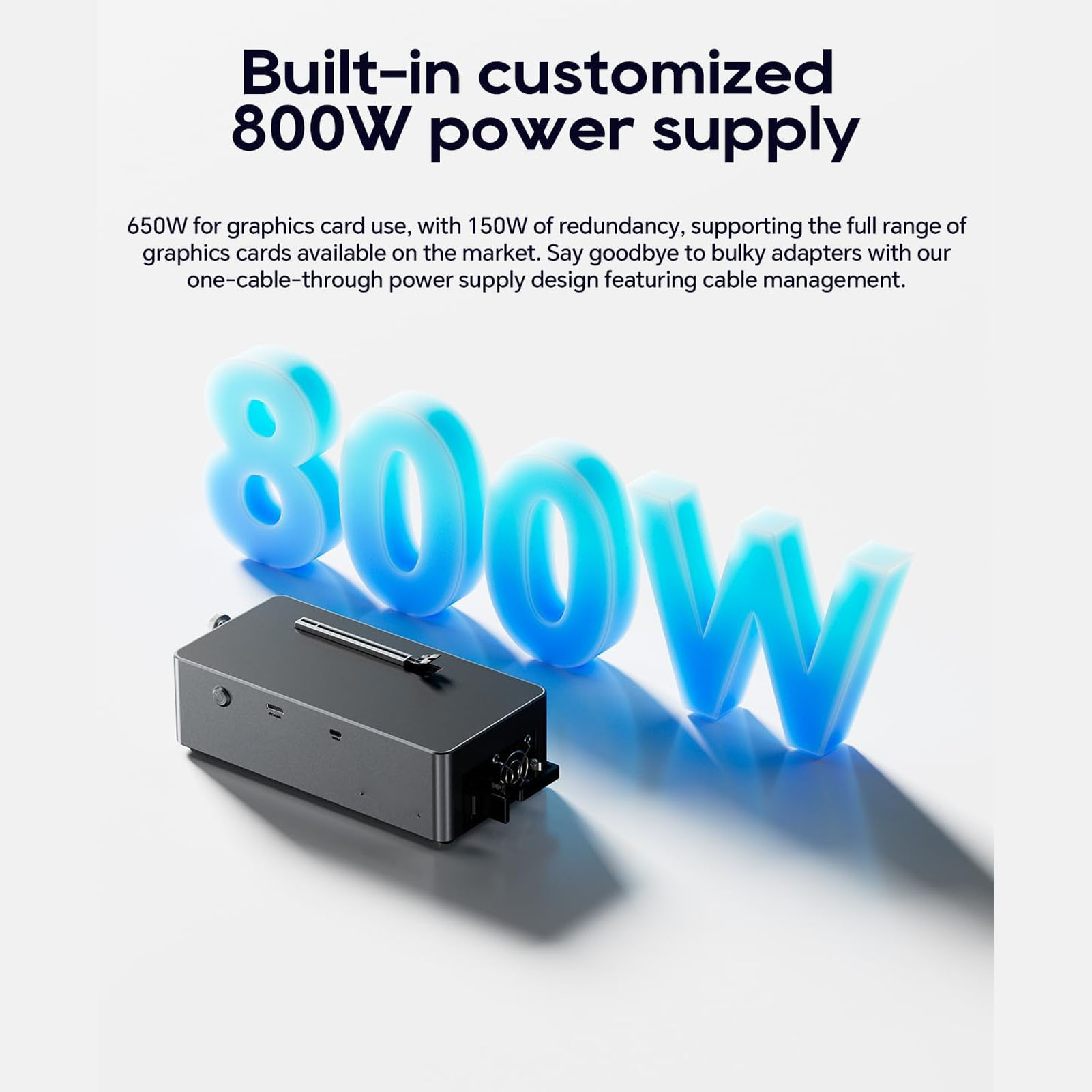 EGPU Docking Station with 800W - Oculink Gpu Dock Station review and price