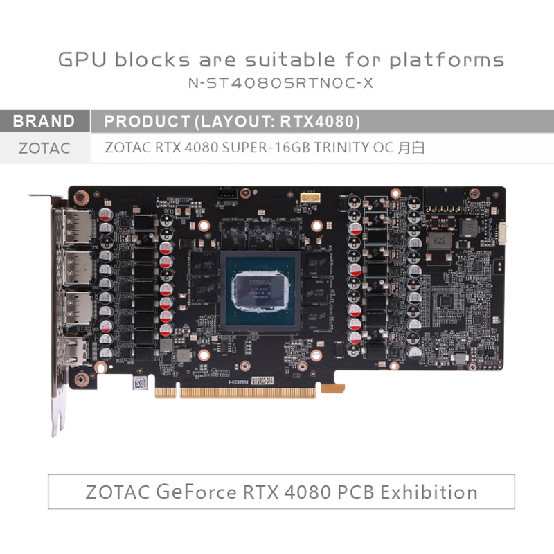 Bykski N-ST4080SRTNOC-X GPU Bl - Rtx 4080 Water Cooling Block review and price