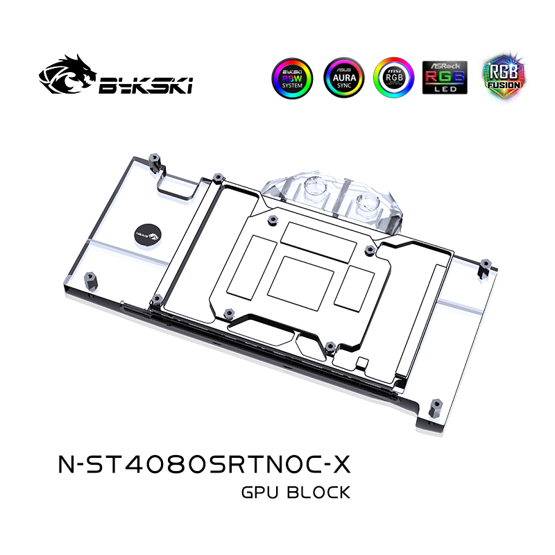 Bykski N-ST4080SRTNOC-X GPU Bl - Rtx 4080 Water Cooling Block review and price