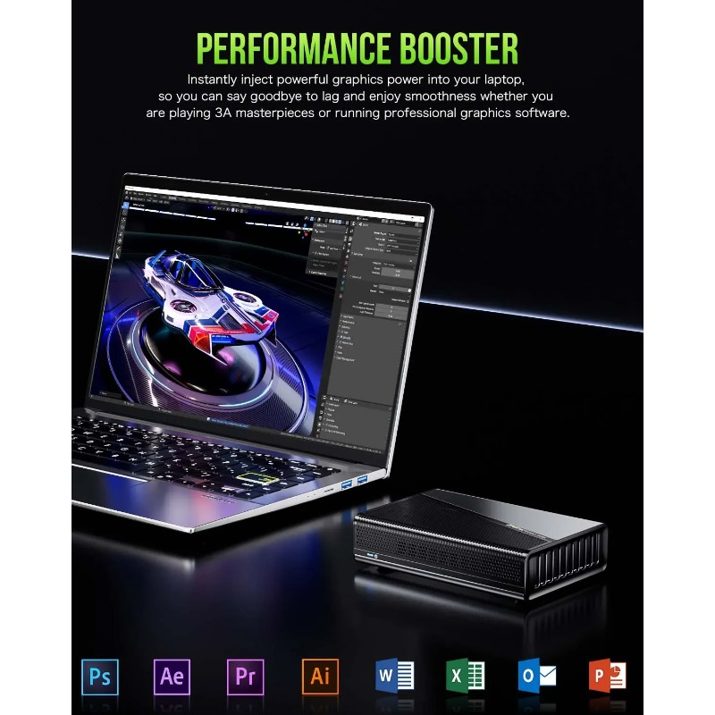 Oculink eGPU Dock  G M Ktec AD - Oculink Gpu Dock Station review and price