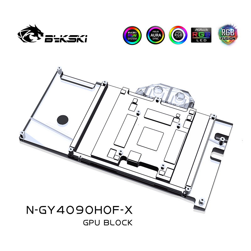 Bykski N-GY4090HOF-X GPU Block - Rtx 4090 Water Block Full Cover review and price