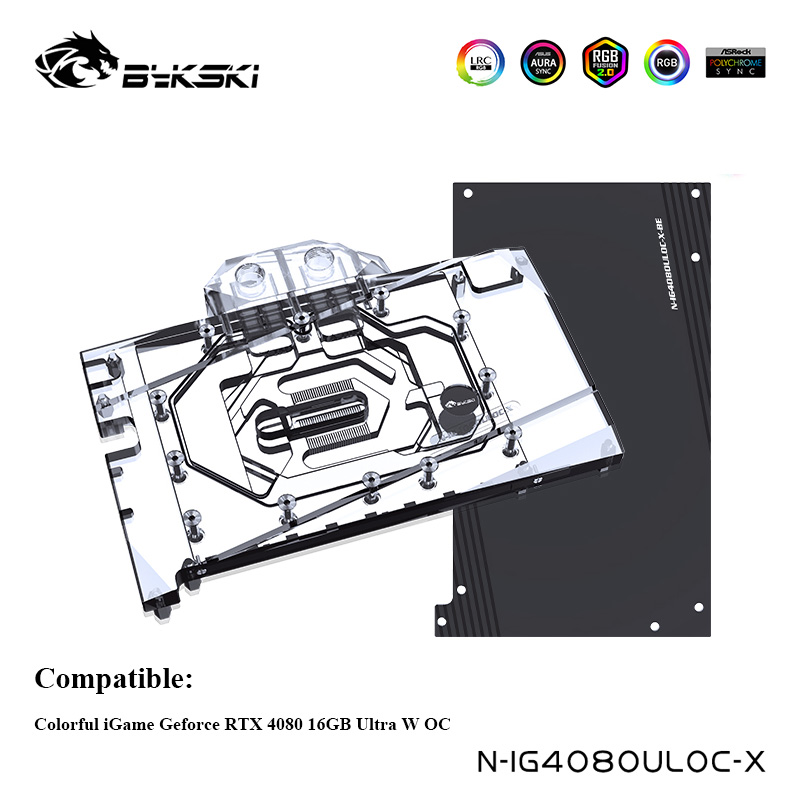 Bykski Water Cooler For Colorf - Rtx 4080 Water Cooling Block review and price