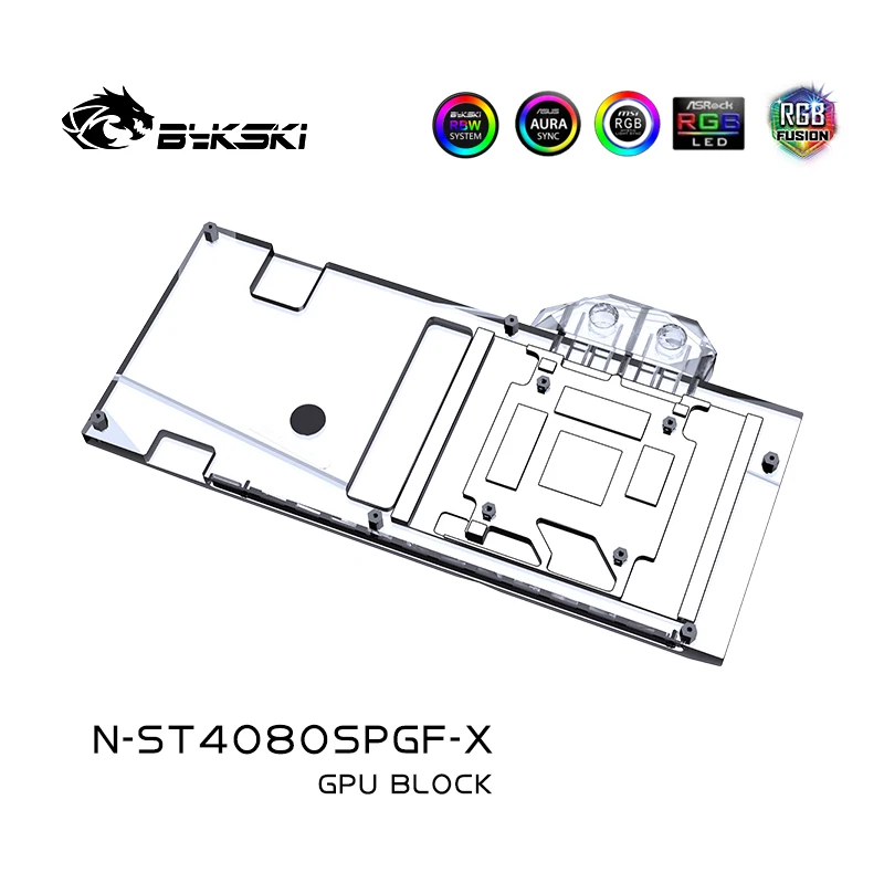 Bykski GPU Block for Zotac GeF - Rtx 4080 Water Cooling Block review and price