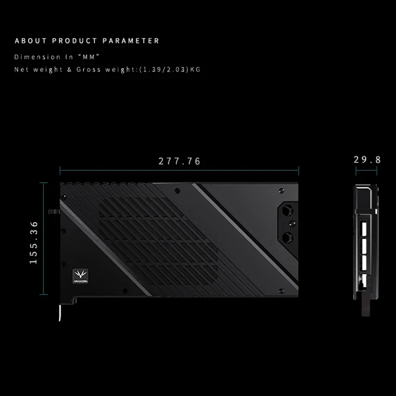 Granzon  GBN-MS4090VES，GPU Wat - Rtx 4090 Water Block Full Cover review and price