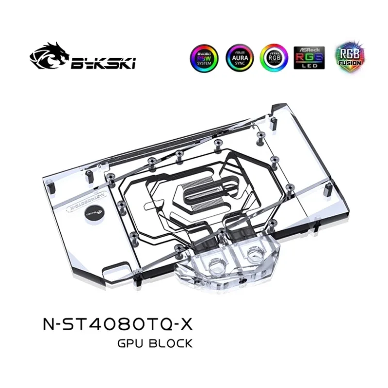 Bykski N-ST4080TQ-X Water Bloc - Rtx 4080 Water Cooling Block review and price