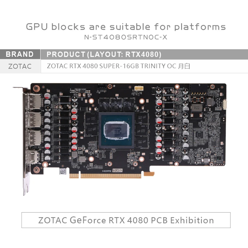 Bykski N-ST4080SRTNOC-X GPU Bl - Rtx 4080 Water Cooling Block review and price