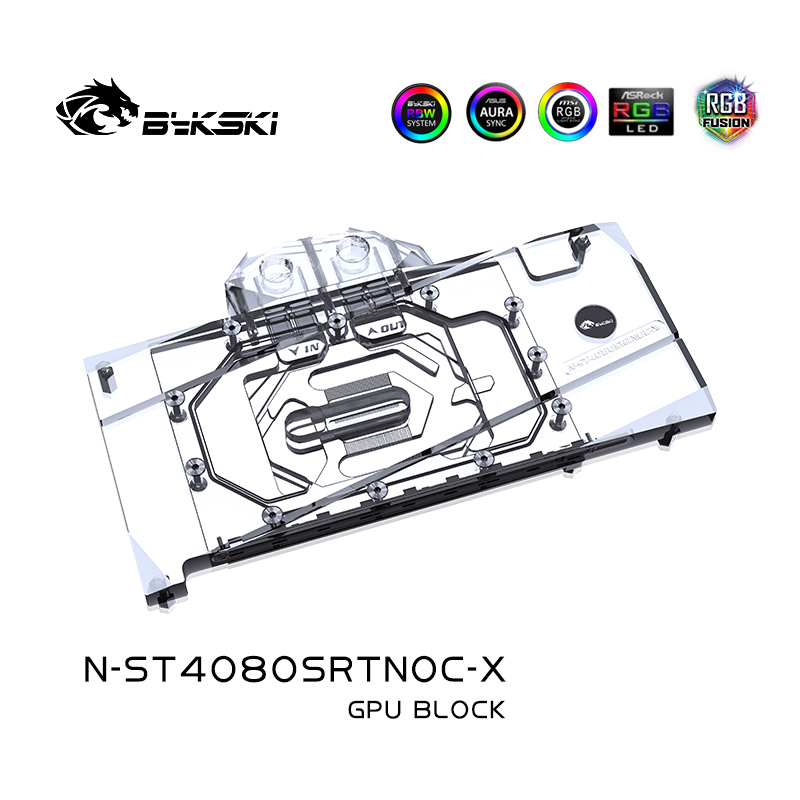 Bykski N-ST4080SRTNOC-X GPU Bl - Rtx 4080 Water Cooling Block review and price