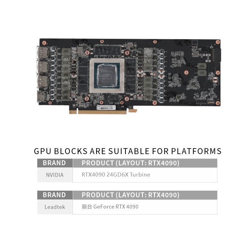 Bykski GPU Water Block Use for - Rtx 4090 Water Block Full Cover review and price