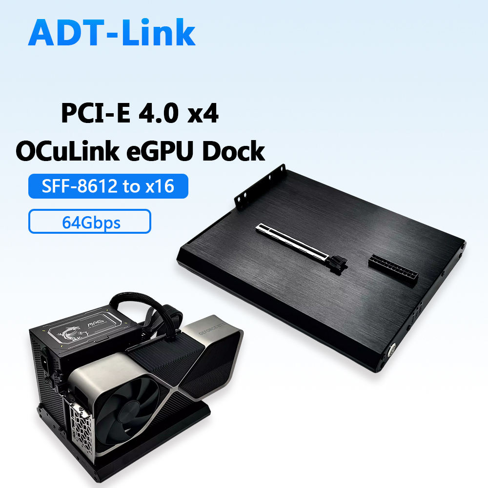 OCuLink eGPU Dock PCIe 4.0 X4  - Oculink Gpu Dock Station review and price